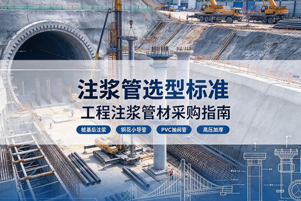 虞城注浆管选型标准