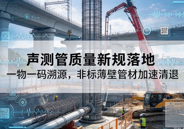 虞城声测管质量新规落地，一物一码溯源，非标薄壁管材加速清退