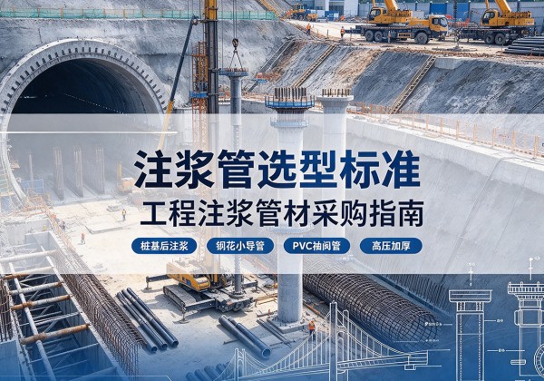 虞城注浆管选型标准